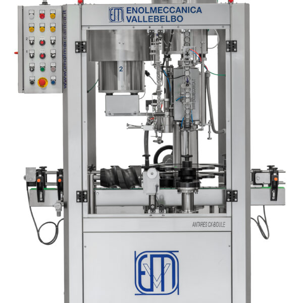 Tappatrice monotesta ANTARES-CX BIDULE di Enolmeccanica Vallebelbo, dettaglio 1