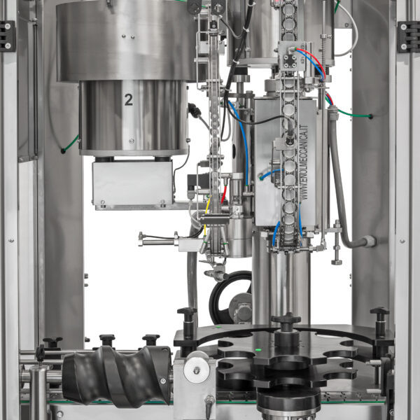 Tappatrice monotesta ANTARES-CX BIDULE di Enolmeccanica Vallebelbo, dettaglio 2