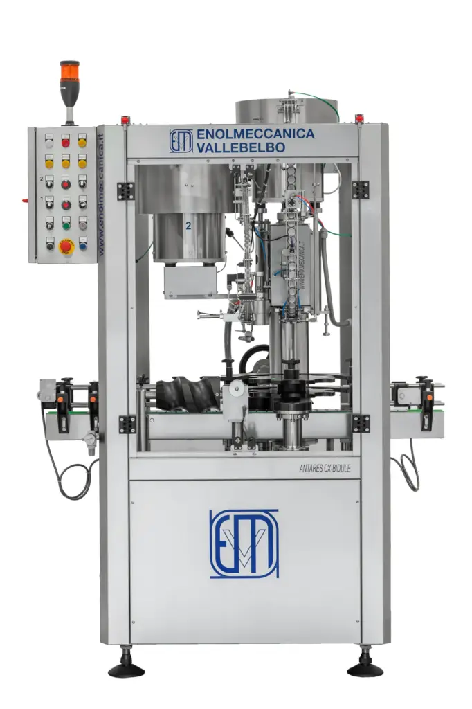 Tappatrice monotesta Antares CX Bidule, vista generale
