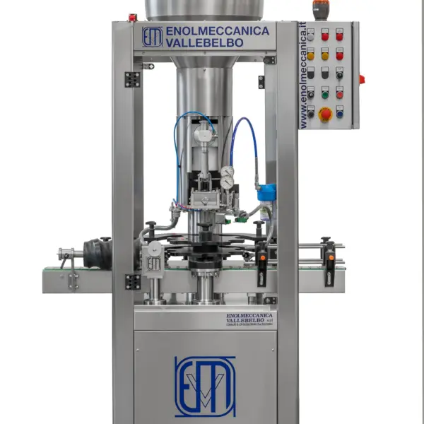 Tappatrice Antares SR/SF per tappo sughero, vista generale