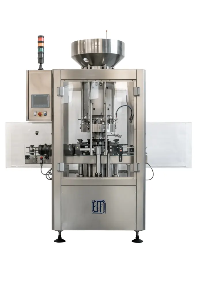 Tappatrice rotativa Ariete per linee di imbottigliamento, Enolmeccanica